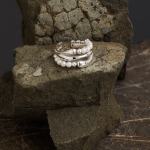Celestial Blossom pearl ring