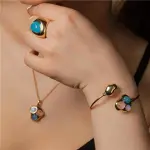 Amber Kiss Ring