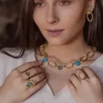 Celestial Gold Ring
