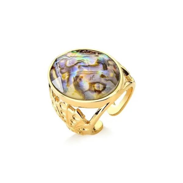 Golden Whisper Ring