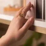 Golden Mirage Ring
