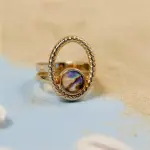 Golden Mirage Ring