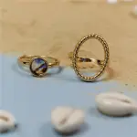 Golden Mirage Ring