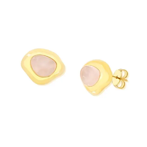 Gilded Petal Earrings