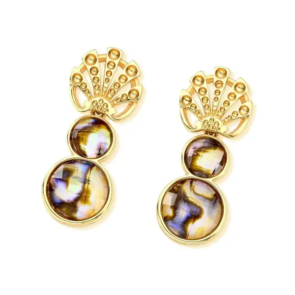 Golden Whisper Earrings