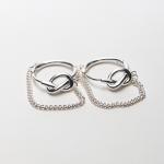 Elemental Dance Chain Earrings